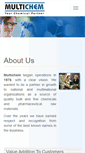 Mobile Screenshot of multichemindia.com